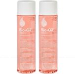 Bio Oil Skincare Facial Oil for Scars, Stretch Marks and Uneven Skin Tone, 200ml, 2 Pack