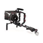 FILMCITY DSLR Shoulder Rig FC-02 Kit with Camera Cage & Matte box