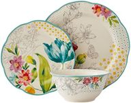 Blooming Bouquet 12-Piece Dinnerware Set