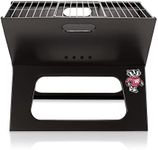 PICNIC TIME NCAA South Carolina Gamecocks X-Grill Portable Grill - Camping Grill - Small Charcoal Grill for Tailgating