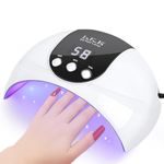 UV Nail Light, LKE UV Light for Gel Nails Nail Dryer with 3 Timers Professional UV LED Nail Lamp for Gel Nail Polish Kit Nail Art Tools Accessories in Home Use