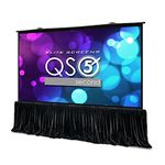 Elite Screens QuickStand 5-Second Series, 180-inch 16:9, Professional Large Venue Portable Projection Screen, Model: QS180HD