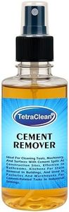 TetraClean Cement Remover Spray 250ml | Heavy-Duty Cement, Grout & Mortar Cleaner | Ready-to-Use Spray for Tiles, Concrete, Bricks, Metal | Rust & Stain Remover for Home & Construction