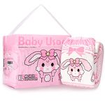 LittleForBig Adult Printed Diaper 10 Pieces - Baby Usagi (X-Large 48"-56")