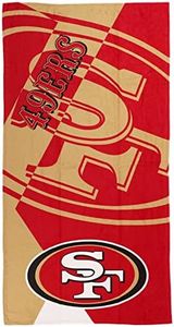 Northwest NFL San Francisco 49ers 30 x 60 Inch Beach Towel, Puzzle Design