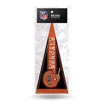 Rico Industries NFL Football Cincinnati Bengals Retro 4" x 9" Felt Mini Pennant Team Set (Includes 8 Pieces)