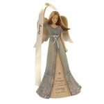 Enesco Foundations Virtues Angel of Courage Figurine, 8.19 Inch, Multicolor