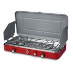 Primus Atle 2-Burner Family Camp Stove (Red)