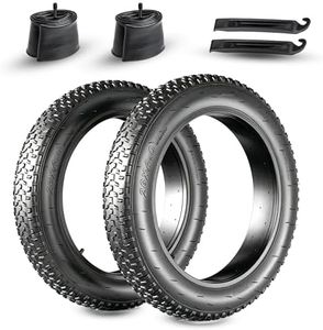 Kulifoo Fat Tire Electric Bike Tires 26x4.0, 2 Pack