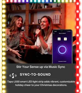 Tapo Smart LED Light Strip, 2x5m – Color Changing, WiFi Controlled