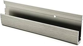 C.R. Laurence D645BN CRL Brushed Nickel 1/4" Deep Nose Aluminum J-Channel