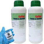 2 x 1L Gallup Home & Garden Glyphosate Weedkiller + Free GardenersDream Cup & Gloves