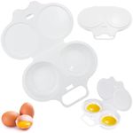 1 Pack Microwave Egg Poacher,Reusab