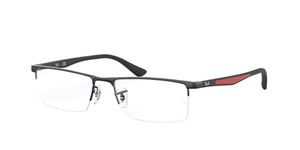 Ray-Ban Men Clear Lens Rectangle Frames - 0RX6322I