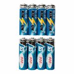 KINSUN 8-Pack Rechargeable Battery 1.2V Ni-Cd AA 900mAh for Outdoor Solar Garden Light