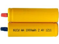 2.4 Volt NiCd Shaver Battery Pack (1000 mAh)