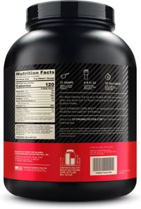 Optimum Nutrition Gold Standard Whey Protein Powder, Vanilla, 2.28kg – 76 Servings