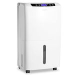 Waykar 34 Pints 2,000 Sq. Ft. Dehumidifier for Home and Basements, with Auto or Manual Drainage, 0.66 Gal Water Tank Capacity