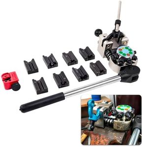leaptrend Professional Turret Brake Line Flaring Tool Kit, 45 Degree Single, Double, and Bubble Flares for 3/16", 1/4", 5/16", 3/8" Tube Size Suitable for Soft Metal of Steel and Copper Lines