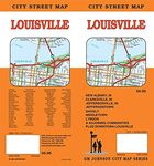 Louisville Kentucky, Street Map