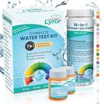 17 in 1 Rapid Water Testing Kit for Drinking Water, Well & Tap Water Test, Multi-Parameter Test Strips for Bacteria, Lead, Iron, Copper, pH, Hardness, Chlorine, Mercury, & More, for Home Water Quality