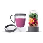 NutriBullet Deluxe Upgrade Kit (As Seen on High Street TV), Packaging may vary, Grey