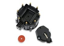 ACCEL 8123ACC Billet Replacement Distributor Cap and Rotor Kit - Black