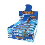 Grenade High Protein, Low Sugar Bar with 21 g Protein & 1 g Sugar - OREO, 12 x 60 g