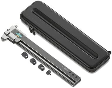 NeoRuler Digital Caliper Kit Premium Combo, 12 inch NeoCaliper Measuring Tool, ±0.004 inch Accuracy, 93 Built-in US Imperial, Metric Scales, Infinite Customized Scales for 3D Printing/DIY Measurment