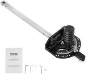 VEVOR Precision Miter Gauge, Standard Slot 3/4'' x 3/8'', Aluminum Alloy Table Saw Miter Gauge with 15 Angle Stops Adjustable Spring Loaded Plunger and Removable Disc, for Woodworking Tool Table Saw