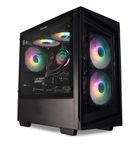 ionz Gaming PC - Desktop Computer, Ryzen 5 7600, Nvidia RTX 4060, 32GB DDR5 RAM, 1TB SSD, 240mm AIO Liquid Cooling, 600w PSU, Windows 11, Black | G1