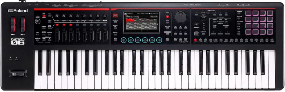 Roland FANTOM-06 61-Note Synthesizer Keyboard – ZEN-Core, SuperNATURAL, DAW Integration