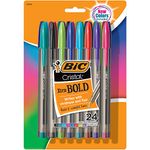 BIC Cristal Bold Ball Pen 24pk Assorted by BIC America