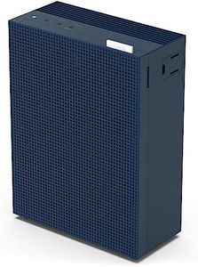 COWAY Purificatore d'aria per spazi fino a 73 m², Tecnologia GreenHEPA, elimina il 99,999% di virus, pollini, allergeni, polvere e umidità, silenzioso, modalità notte a 20 dB, Airmega 150, navy