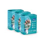 Dignity Premium Pull Up Adult Diapers Pant Style - 30 Count (Medium) with Soft Elastic and Extra Absorbent Core, Waist Size 24" - 53", 10 Pcs/Pack (Pack of 3)