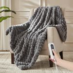 ACCU-WARMTH Heated Throw Blanket -