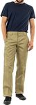 Dickies Men's Slim Straight Work Pants, Khaki, 32W x 30L