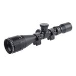 GunTuff 22 3-9x40 AO Rifle Scope BDC Turret PX Adjustable + 11mm Mounts