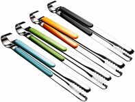 4Pcs Stainless Steel Kitchen Tongs,