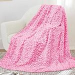 Warm Blanket Pink Soft Fleece Blank