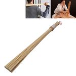 Natural Bamboo Body Massage Tools Massage Bamboo Broom Hammer Tapotement Sticks Natural Bamboo Tool Body Relaxation Tools Anti-Cellulite Brooms Sauna Accessories