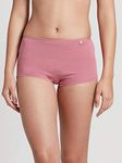 Jockey Women's Cotton Boyshorts (Pack of 1) (SS04_Heather Rose_X-Large_Heather Rose_XL)