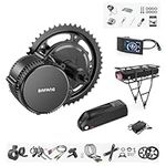 Bafang BBS02B 48V 500W Mid Motor Kit, Bafang Motor 8fun Mid Drive Kit Electric Bike Conversion Kit for Electric Bicycle,Ebike(No Battery)