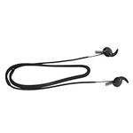 kwmobile Strap Compatible with Samsung Galaxy Buds 3 Pro - Silicone Cord Holder for Wireless Earphones - Black