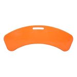 Transfer Board, Sliding Board Transfer to Wheelchair, Curved Thickened Elderly Transfer Board for Wheelchair Users Orange Average Size