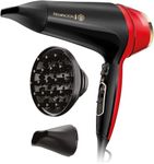 Remington Thermacare Pro 2400 Hair Dryer D5755 Manchester United Edition | 2400W High Performance | Ionic Conditioning | Includes Official Manchester United Storage Bag | Low Noise, Turbo Boost, and Fast Drying