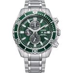 Citizen Men Chronograph Eco-Drive Watch with Stainless Steel Strap CA0820-50X