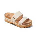 REEF Cushion Vista Higher Women's Platform Fashion Sandal, Arch Support, Ultra Soft Cushion Footbed, Vintage Tan, 8