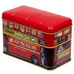 New English Teas London Bus Tea Tin with 25 English Breakfast Teabags