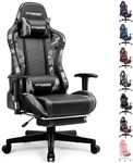 GTPLAYER Gaming Chair with Footrest